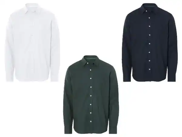 Bild 1 von LIVERGY® Herren Leinenhemd, leger geschnitten