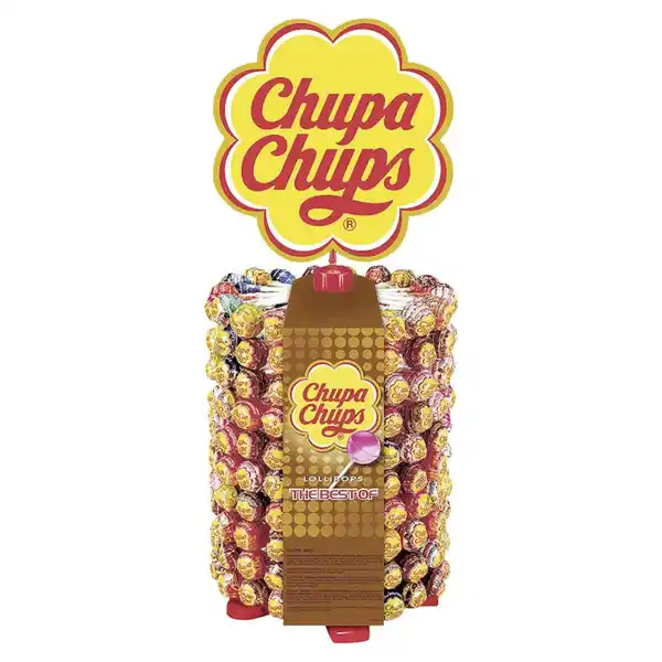 Bild 1 von Chupa Chups Lutscherrad The Best Of 200 Lutscher (2,4 kg)