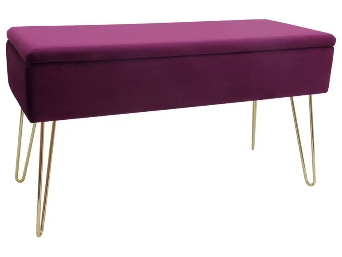 Bild 2 von ECHTWERK Sitzbank Scarlett, mit bequemer Sitzfläche aus Samtstoff