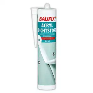 Baufix Acryl Dichtstoff Weiß 310 ml