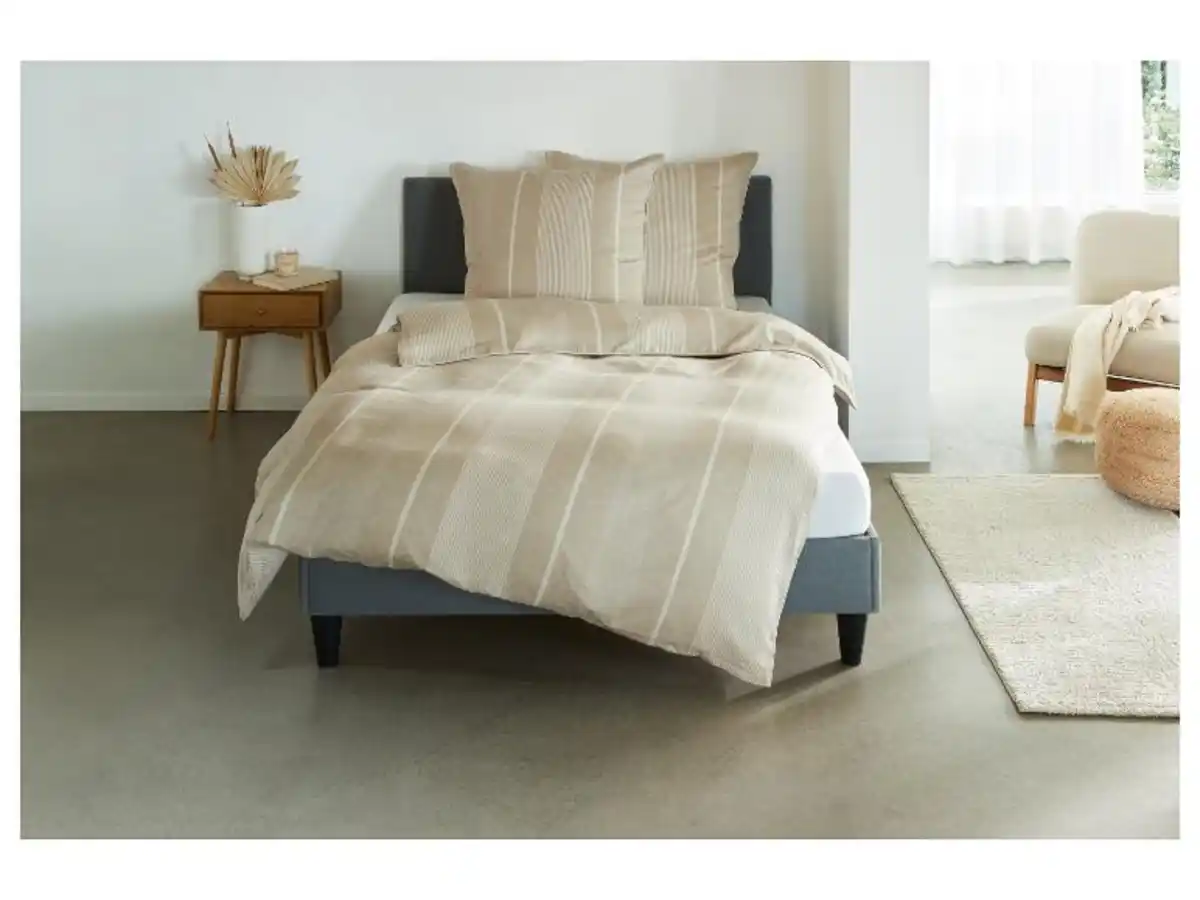 Bild 3 von Michalsky Satin-Bettwäsche, aus reiner Baumwolle, 155 x 220 cm