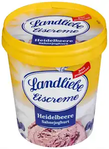 LANDLIEBE Eiscreme, 8 x 50 ml bzw. 467-ml-Becher