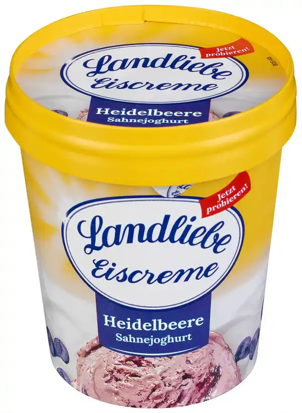 Bild 1 von LANDLIEBE Eiscreme, 8 x 50 ml bzw. 467-ml-Becher
