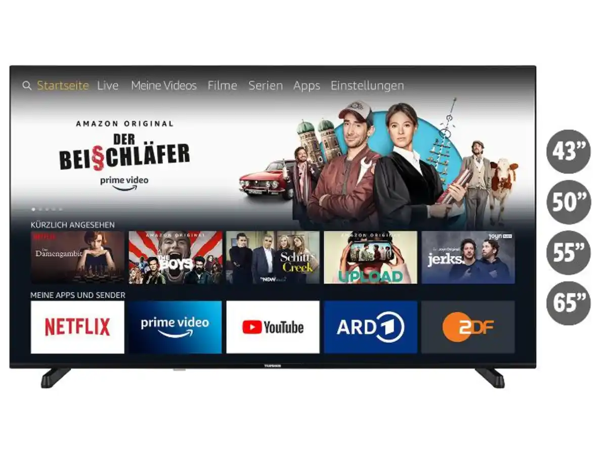 Bild 1 von TELEFUNKEN »XUFO754S« Fernseher Fire TV Smart 4K UHD