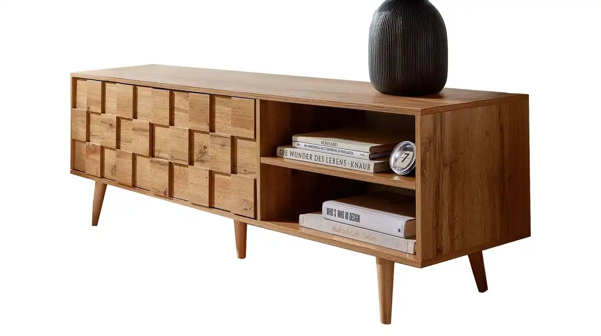 Bild 1 von TV - Lowboard Eiche teilmassiv 160 cm - OAKVIN