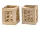 Bild 2 von LIVARNO home Windlichter-Set / Laterne, aus Holz und Bambus