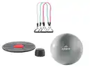 Bild 1 von CRIVIT Balance Board / Soft Gymnastikball / Fitnessband-Set