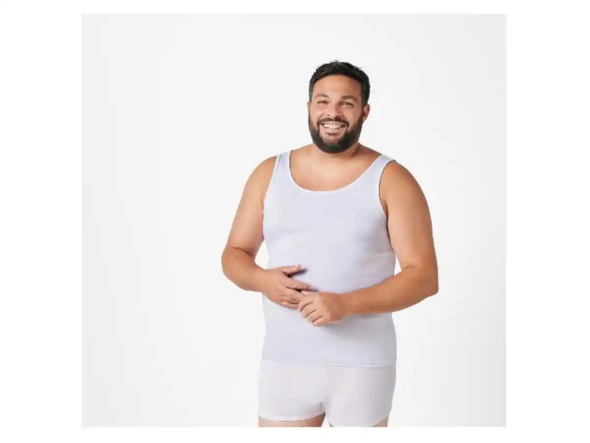 Bild 3 von LIVERGY® Herren Feinripp-Achselhemden, 3 Stück