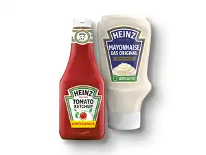 Heinz Tomatenketchup/Mayonnaise Das Original