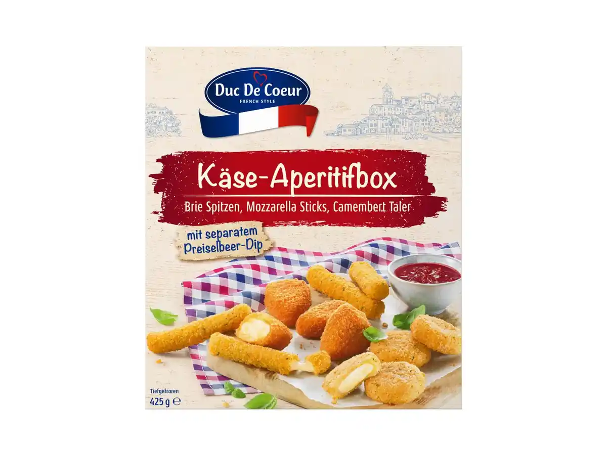 Bild 1 von Duc de Coeur Käse-Aperitifbox,  425 g