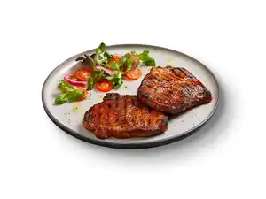 Grillmeister Schweinenackensteaks,  600 g