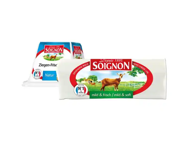 Bild 1 von Soignon Ziegenkäse