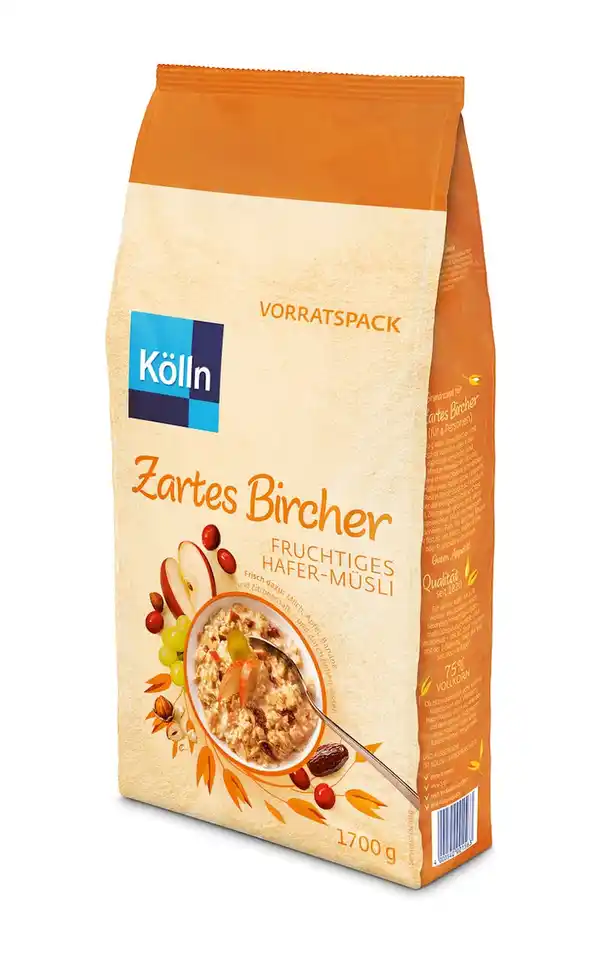 Bild 1 von Kölln Hafer Müsli Zartes Bircher (1,7kg)