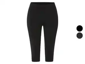 esmara® Damen Capri-Leggings, mit hohem Baumwollanteil