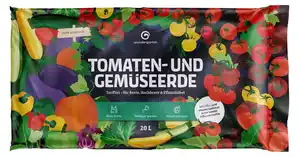WUNDERGARTEN Tomaten- und Gemüseerde, 20-l-Packg.