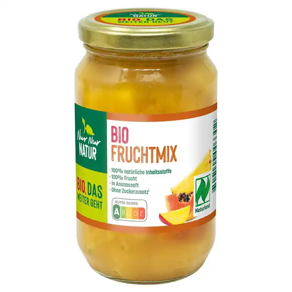 Bild 1 von NUR NUR NATUR Bio Tropische Früchte 370 ml, Fruchtcocktail