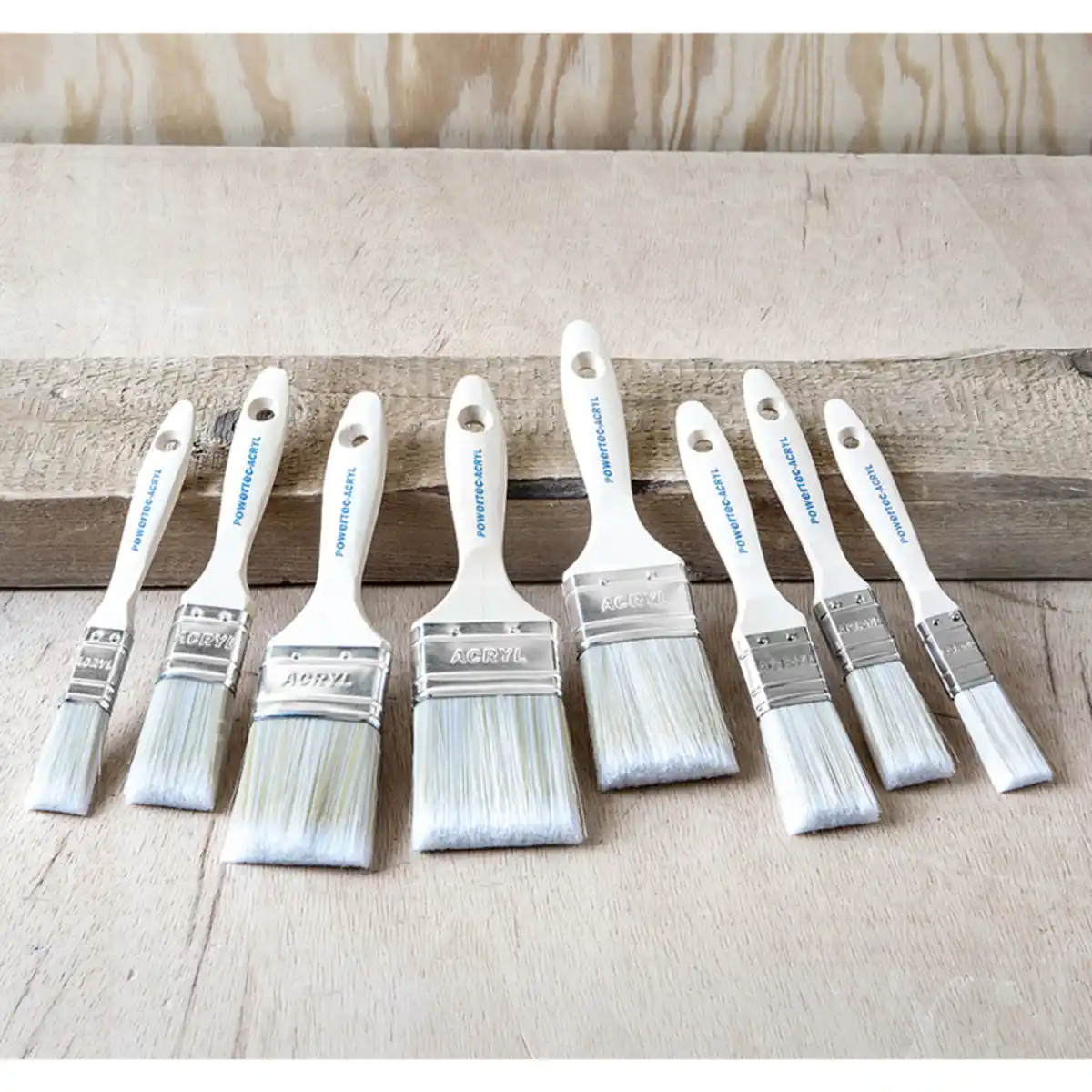 Bild 1 von Powertec Color Acrylpinsel-Set "PRO" 8tlg.