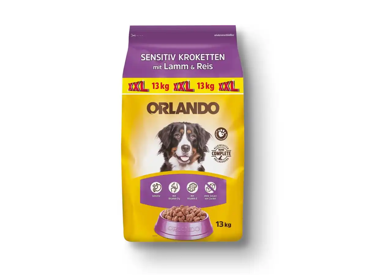 Bild 1 von Orlando Hundetrockenfutter XXL,  13 kg