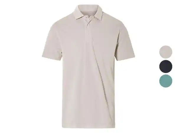 Bild 1 von LIVERGY® Herren Poloshirt mit Leinen, mit Knopfleiste