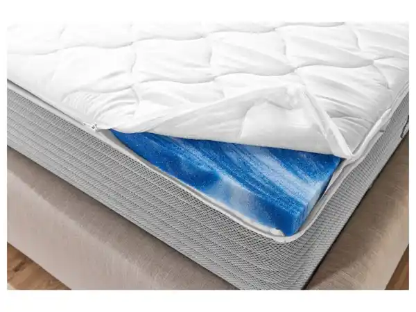 Bild 3 von LIVARNO home Gelschaum-Matratzentopper, 180 x 200 cm