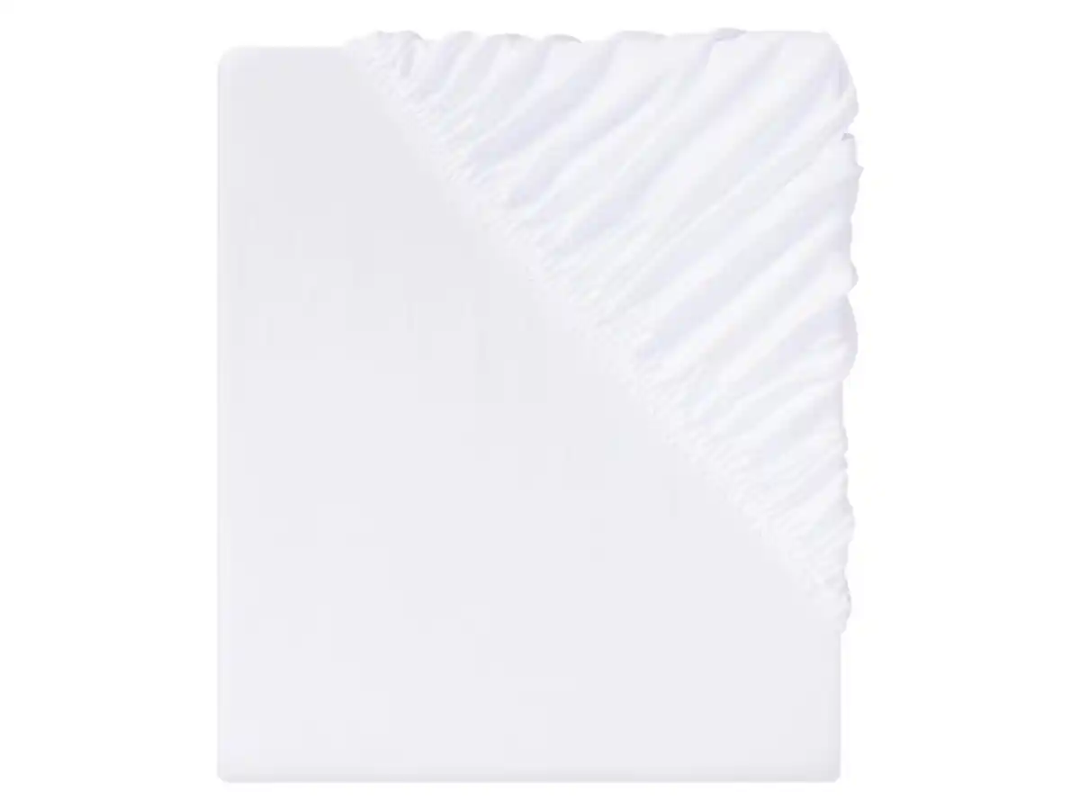 Bild 3 von LIVARNO home Mikrofaser-Jersey-Spannbettlaken, 180-200 x 200 cm