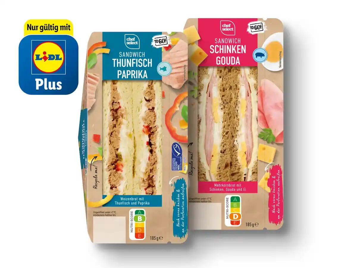 Bild 1 von Chef Select Sandwich,  185 g
