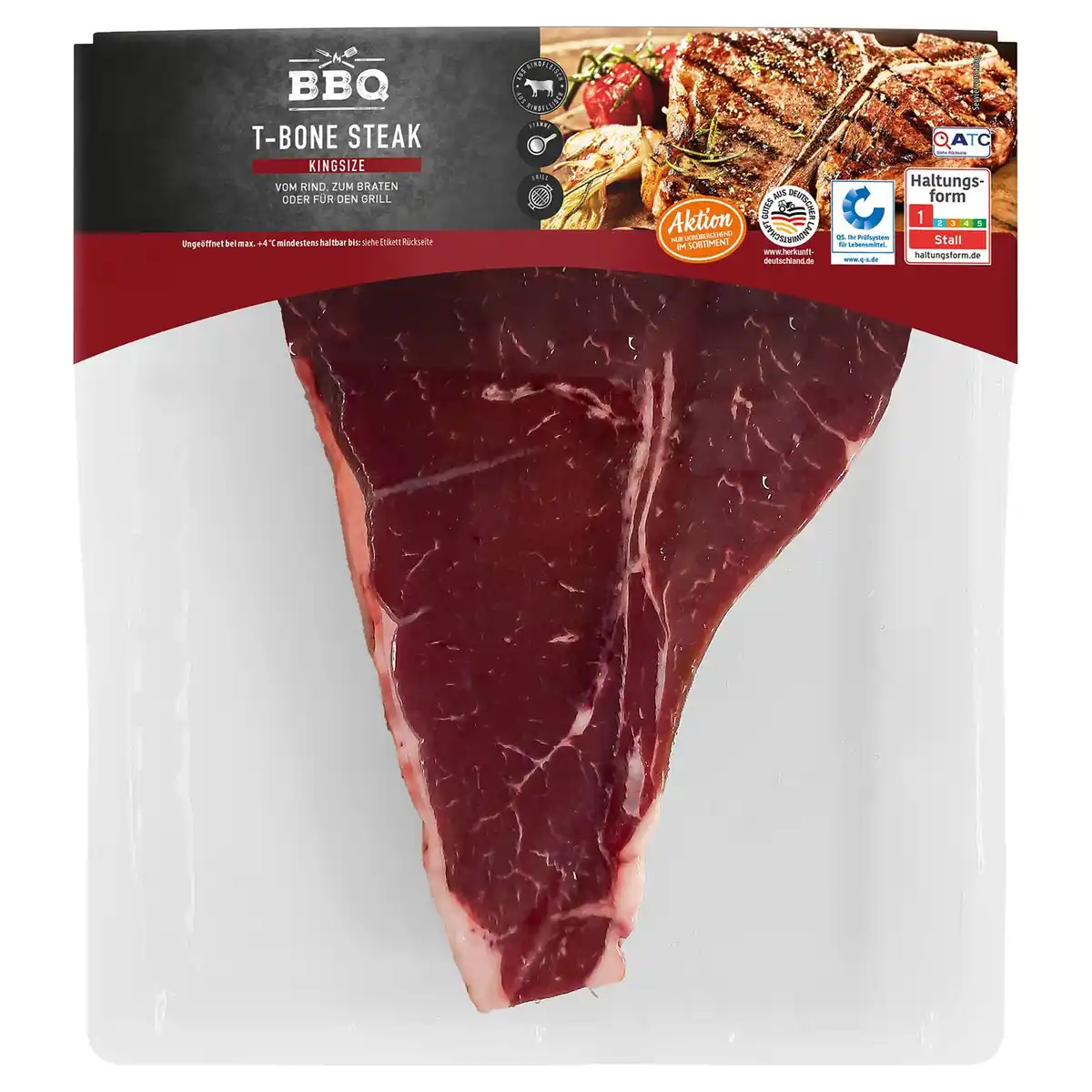 Bild 1 von MEINE METZGEREI T-Bone Steak Rind 500 g