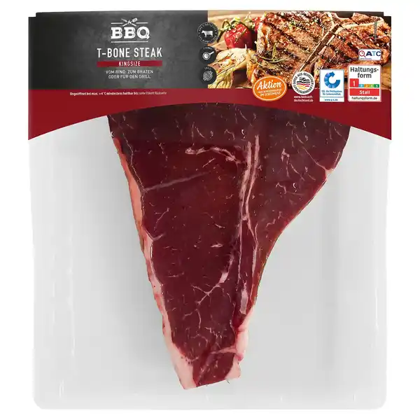 Bild 1 von MEINE METZGEREI T-Bone Steak Rind 500 g