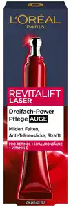 L'ORÉAL PARIS Revitalift Laser X3 Anti-Age-Pflege Augen, 15-ml-Packg.