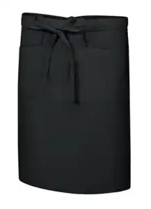 METRO Professional -Kurzschürze 3 Stück/Packung Schwarz - 1 Größe