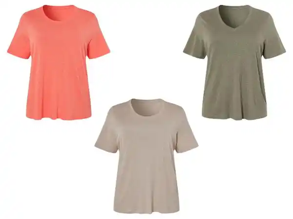 Bild 1 von esmara® Damen Leinenshirt, leger geschnitten