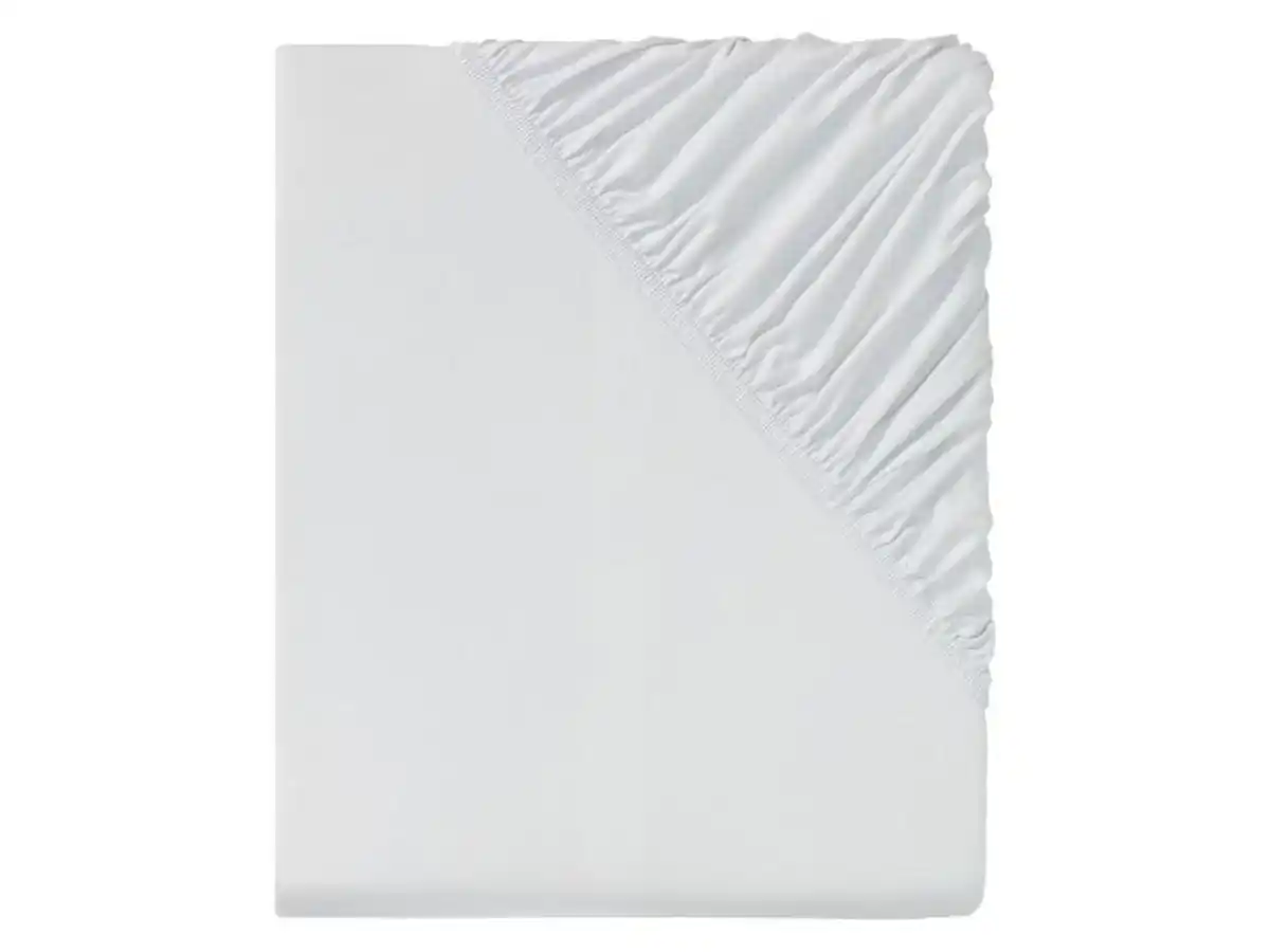 Bild 2 von LIVARNO home Jersey Spannbettlaken, aus reiner Baumwolle, 90-100 x 200 cm