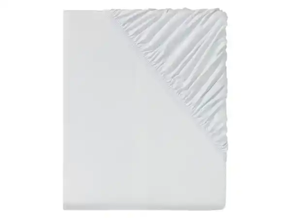 Bild 2 von LIVARNO home Jersey Spannbettlaken, aus reiner Baumwolle, 90-100 x 200 cm