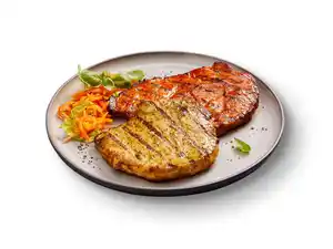 Grillmeister Schweinenacken-/-rückensteaks,  1 kg
