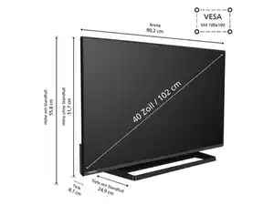 TOSHIBA Fernseher »LA3E63DAZ« Android Smart TV Full HD