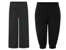 Bild 1 von esmara® Damen Capri-Hose / Wide-Leg-Hose, mit recyceltem Material