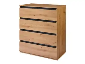 LIVARNO home Kommode »Genf« mit 4 Schubladen, Eiche-Artisan