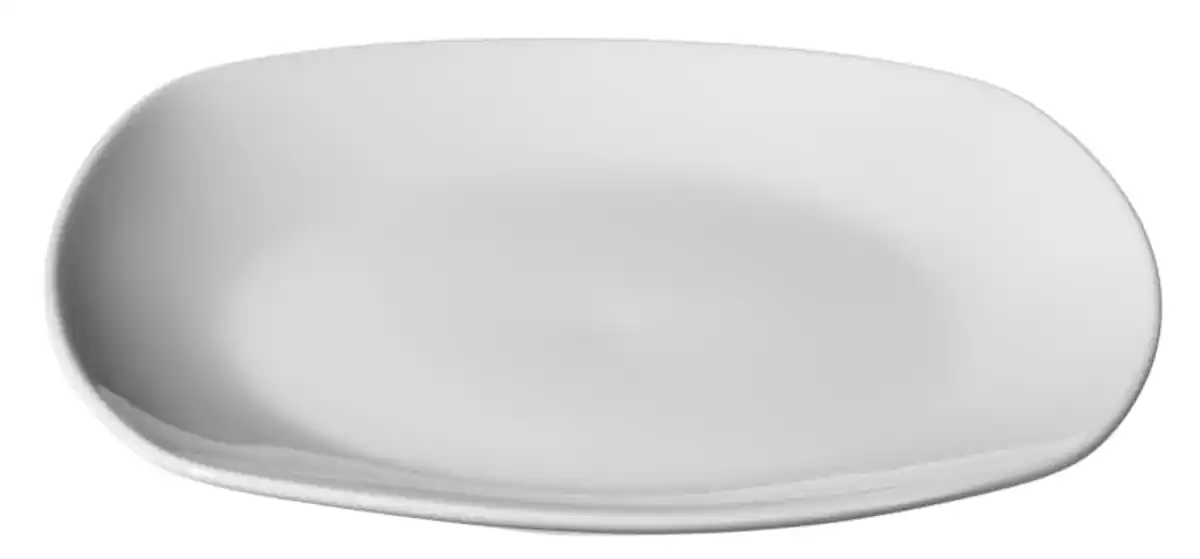 Bild 1 von aro Dessertteller, Porzellan, 19 x 19 cm, quadratisch, weiß, 6 Stück