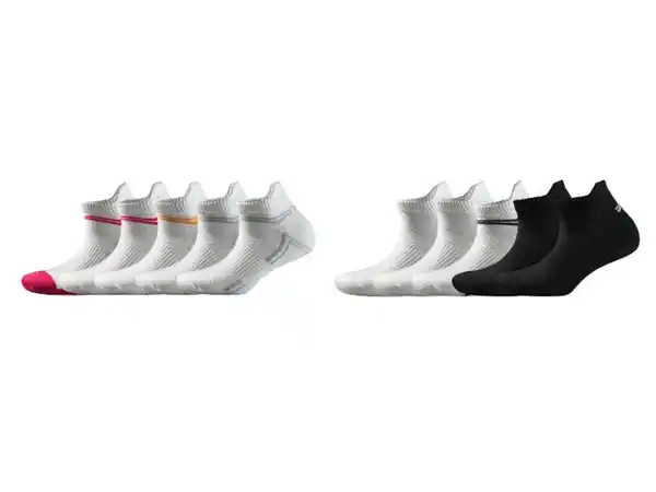 Bild 1 von CRIVIT Damen Sport-Sneakersocken, 5 Paar, mit Fersenlasche
