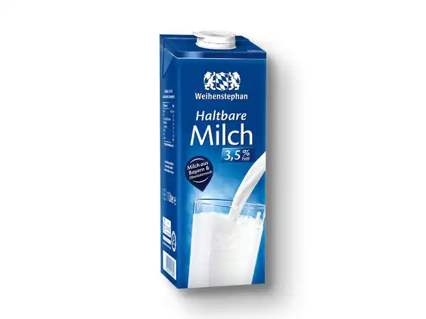 Bild 1 von Weihenstephan Haltbare Milch,  1 l