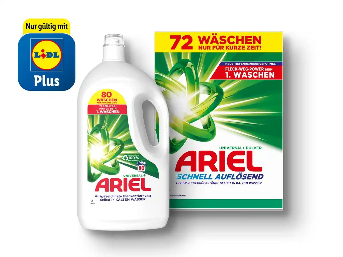 Bild 1 von Ariel Waschmittel