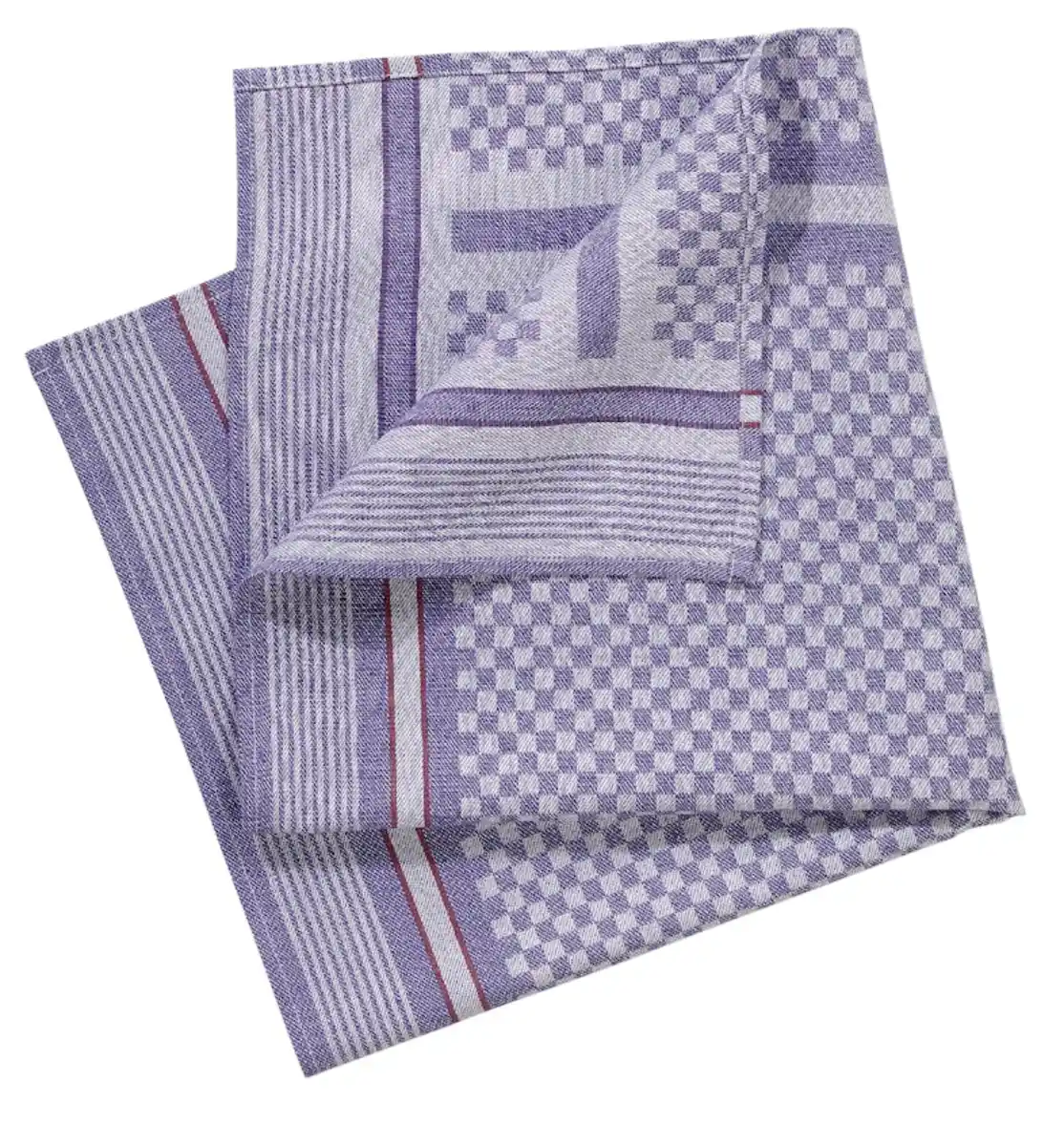 Bild 1 von METRO Professional Geschirrtuch, 50 x 90 cm, Baumwolle, blau, 10 Stück