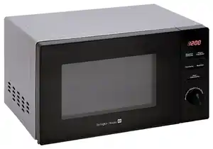Tarrington House Mikrowellengrill MWD8820G, Edelstahl/Glas, 44 x 34.6 x 25.9 cm, 20 L, Ø 25.5 cm, Timer, 800 W, schwarz / silber