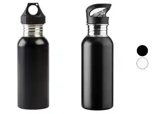 CRIVIT Sport-Trinkflasche, mit Schraubverschluss / mit ausklappbarem Mundstück