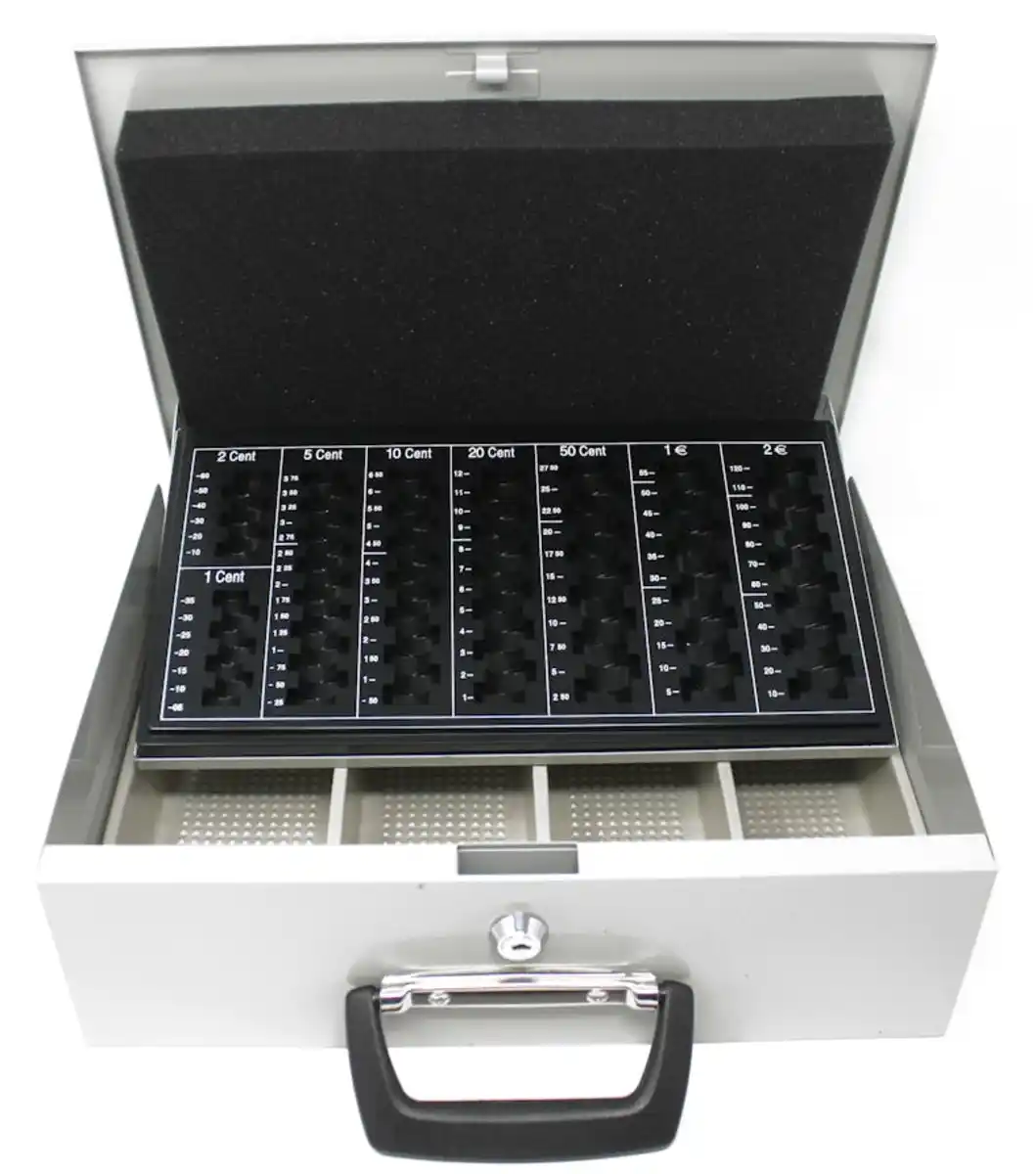 Bild 1 von Rheita Geldkassette Geldzählkassette Euro Münzzähler Geldzähler premium