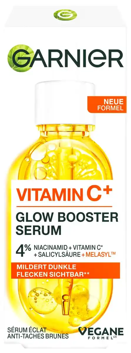Bild 1 von GARNIER Vitamin C+ Glow Booster Serum, 30-ml-Fl.