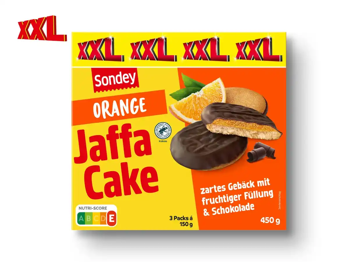 Bild 1 von Sondey Jaffa Cake Orange XXL,  450 g