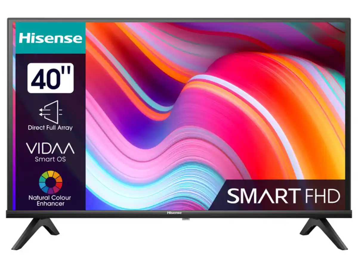 Bild 1 von Hisense Fernseher »A4K« Smart TV, Triple Tuner DVB-T2 / T/C / S2 / S, Works with Alexa, WiFi, Game Mode, Hotel Mode