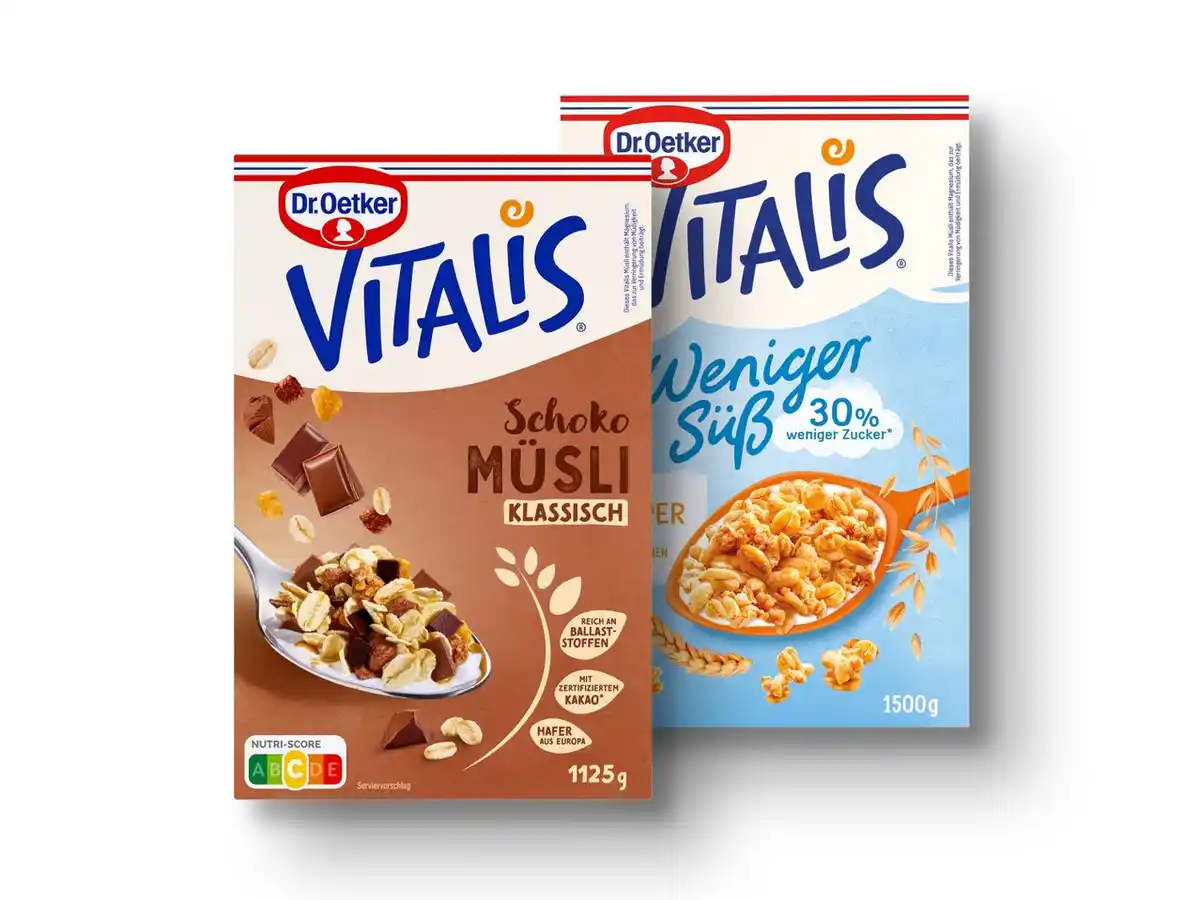 Bild 1 von Vitalis Müsli Großpackung