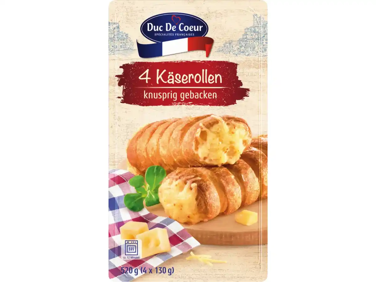 Bild 1 von Duc de Coeur 4 Käserollen